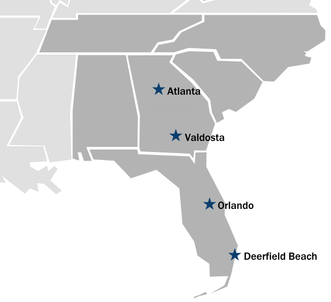 FilterWorks Locations and Service Areas